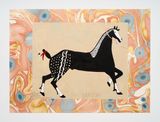 Black Cloud by Wendy Red Star contemporary artwork painting works on paper