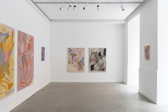 Contemporary art exhibition Daniel Jensen Hover over the Edge of Sleep at Alzueta Gallery Madrid Spain