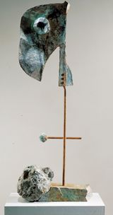 Figure by Joan Miro contemporary artwork sculpture
