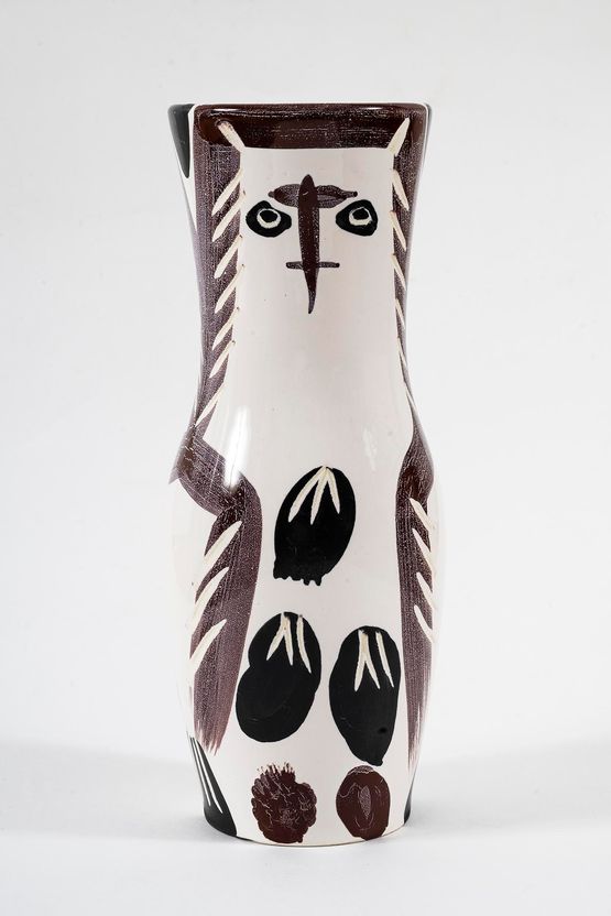 Young wood owl by Pablo Picasso contemporary artwork Sculpture