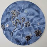 Water Lily by Mikyoung Kim contemporary artwork mixed media