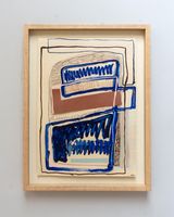 Rue Meslay - No.16 by Laurence Leenaert contemporary artwork painting works on paper