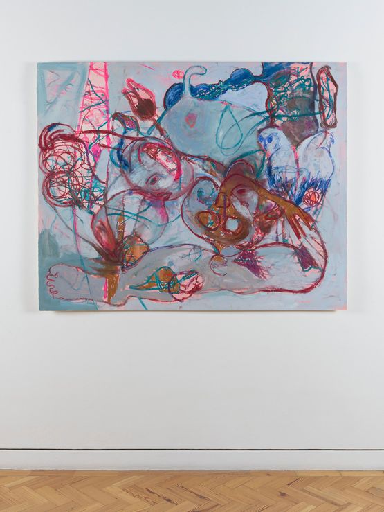 Conversation Piece Eve by Florence Peake contemporary artwork Works on Paper