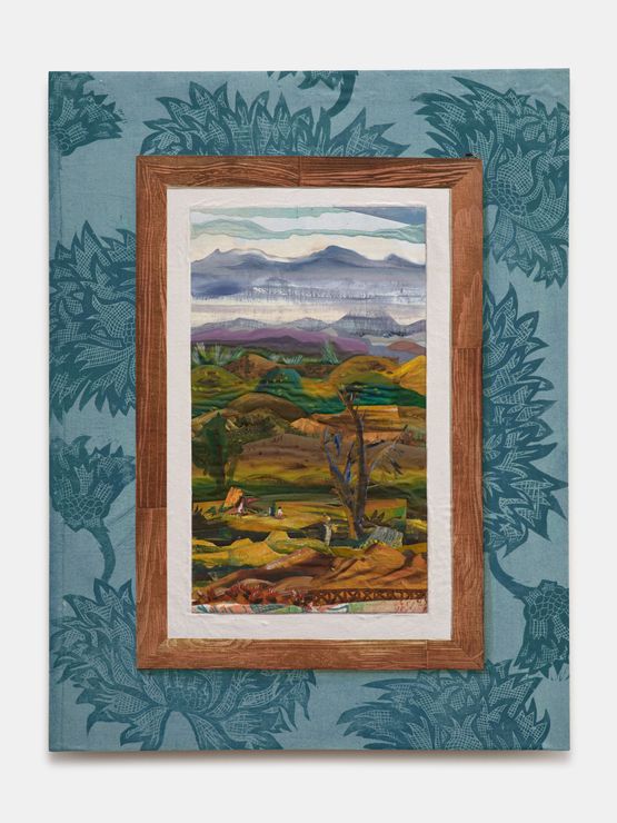 Blue Yonder by Paula Wilson contemporary artwork Painting