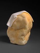 Pano y piedra by Jose Manuel Castro Lopez contemporary artwork sculpture