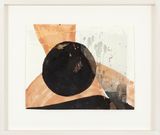 Black stop by Radhika Khimji contemporary artwork drawing painting print works on paper