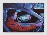 Crossing Paths by Louisa Gagliardi contemporary artwork painting