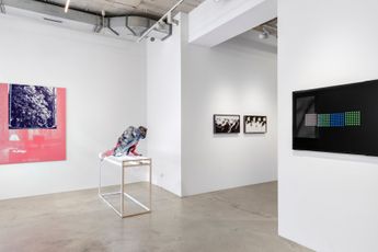 Contemporary art exhibition Johannes Raimann Fynn Ribbeck Consequences at SETAREH Dusseldorf Germany