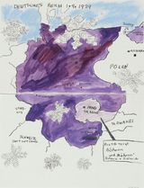 winter of 1939 - bohemia  moravia by Karen Kilimnik contemporary artwork works on paper