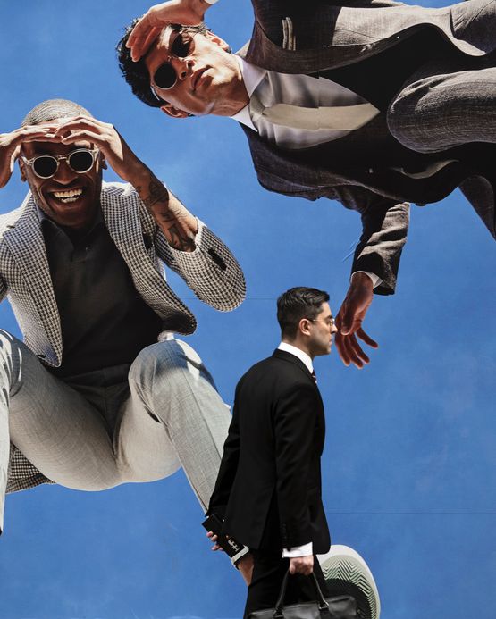 Mens Fashion Advertisment London by Anastasia Samoylova contemporary artwork Photography