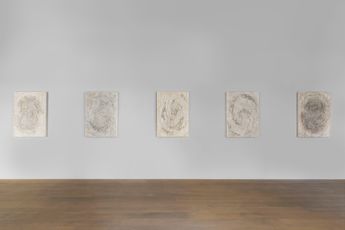 Contemporary art exhibition Gunther Uecker Shields at Levy Gorvy Dayan New York United States