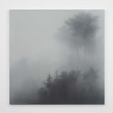 Mistygraphy - The Emptiness by Kibong Rhee contemporary artwork painting textile