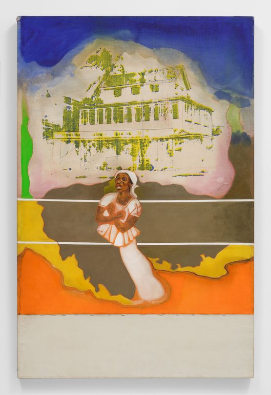 Untitled Mothers House by Frank Bowling contemporary artwork Design