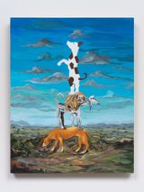 Tower of Babel by Djordje Ozbolt contemporary artwork painting