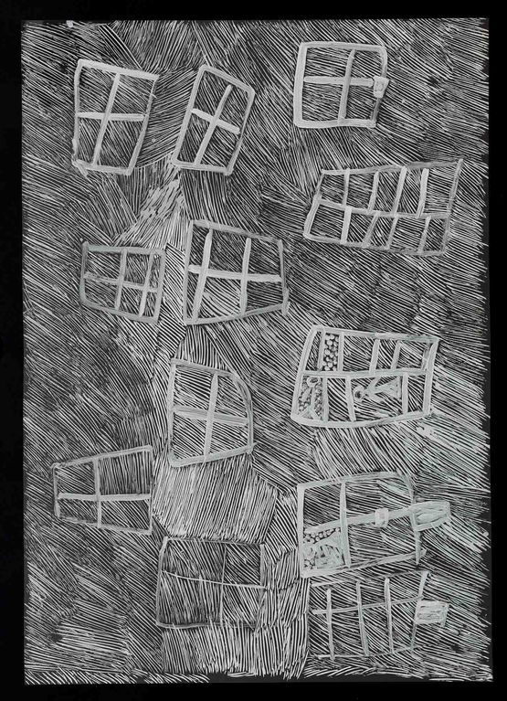 untitled by Nyapanyapa Yunupiu contemporary artwork Painting