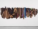 Fractured World Order by El Anatsui contemporary artwork Painting