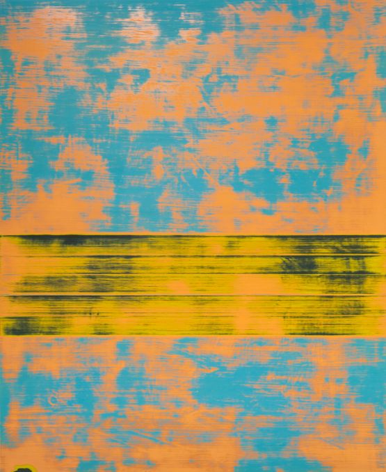 Overlaid Series No.24-60-08 by Kim Deok Han contemporary artwork Painting