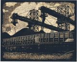 Coal port by Maryanto contemporary artwork painting