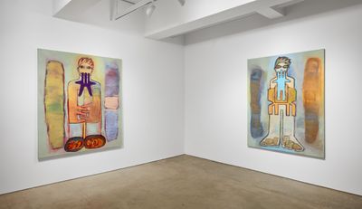 Richard Princes Freak Flag Flies at Nahmad Contemporary
