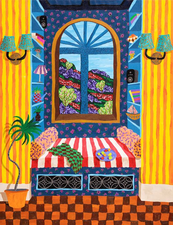 Nook Look by Cooper contemporary artwork Painting