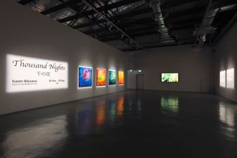 Contemporary art exhibition Karen Shiozawa  - Thousand Nights at Whitestone Gallery Singapore