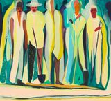 Caretakers by Jules De Balincourt contemporary artwork drawing painting