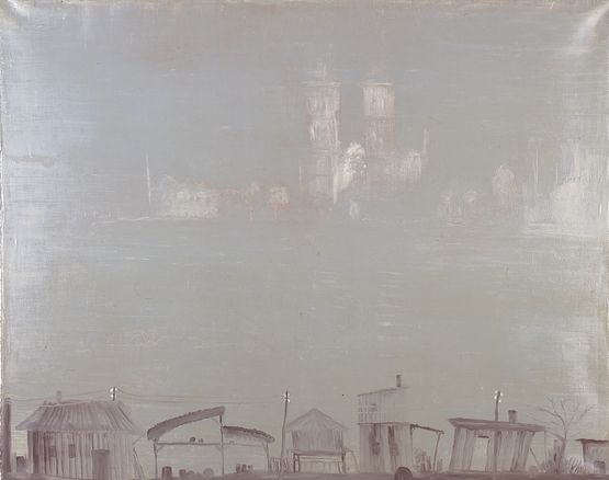 2 Ufer by Norbert Schwontkowski contemporary artwork Painting