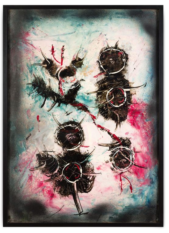 Senza titolo Untitled by Piero Manzoni contemporary artwork Painting