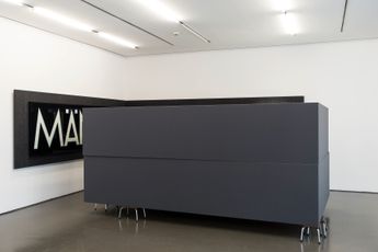 Contemporary art exhibition Reinhard Mucha Full Take at Spruth Magers London United Kingdom