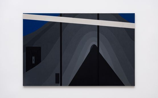 Passagem da serie Involucro Passage from the Casing Series by Wanda Pimentel contemporary artwork Painting