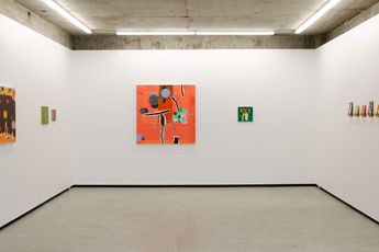 Contemporary art exhibition Denys Watkins If these walls could Talk at Jhana Millers Wellington New Zealand