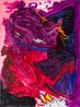 red reacher by Tom Polo contemporary artwork Painting