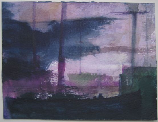 Segelboote by Herbert Beck contemporary artwork Works on Paper