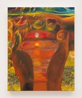 Quintet for a new beginning 2 by Alvin Ong contemporary artwork painting