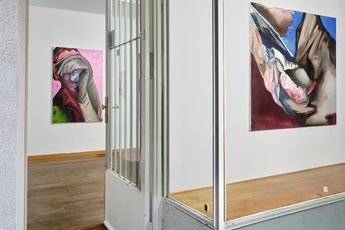 Contemporary art exhibition Juno Rothaug Rest Now Little Shoplifter at Knust Kunz Gallery Editions Munich Germany