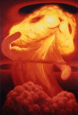 mokomoko by Aida Makoto contemporary artwork painting