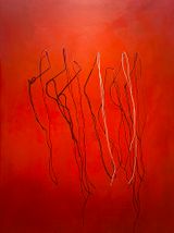 at thirty-one traces of white by Ayka Go contemporary artwork painting