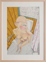 Heat by Priscilla Rose Howe contemporary artwork works on paper drawing
