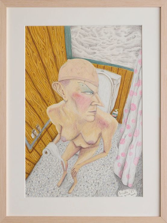 Heat by Priscilla Rose Howe contemporary artwork Works on Paper