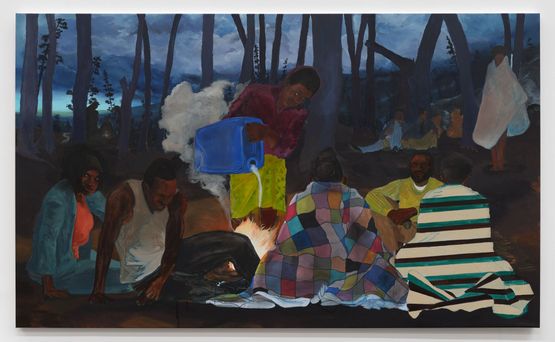 We Need Our Paranoia to Keep Us Safe by Nathaniel Oliver contemporary artwork Painting
