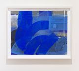 river by Sabine Herrmann contemporary artwork painting works on paper