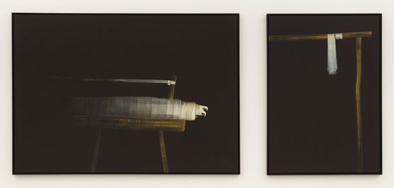 Brushstrokes - Diagram II painted under the impression of the Sewol Ship tragedy in Korea on April 16th 2014 by Hyun-Sook Song contemporary artwork Painting