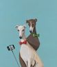 Influencers by Joanna Braithwaite contemporary artwork Painting