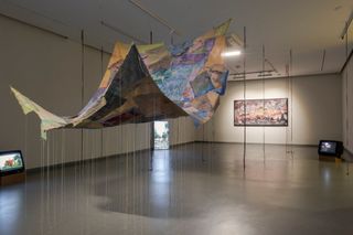 Contemporary art exhibition Esref Yldrm It rained heavily that day at Zilberman Istanbul Turkiye