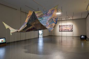 Contemporary art exhibition Esref Yldrm It rained heavily that day at Zilberman Istanbul Turkiye