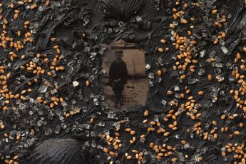 Contemporary art exhibition Derek Jarman The Black Paintings  A Chronology Part I 1984 - 1987 at Amanda Wilkinson Gallery London United Kingdom