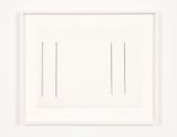 Untitled by Fred Sandback contemporary artwork drawing mixed media