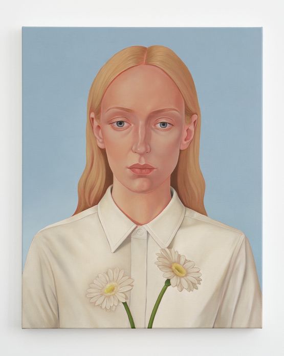 The Mechanical Sorrows of Maud by Peter Stichbury contemporary artwork Painting