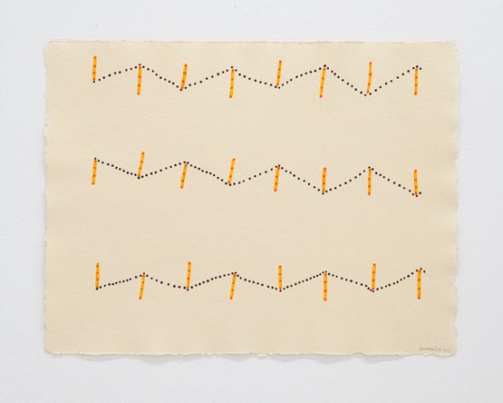 Tope mamisipi mostacillas sueltas by Sheroanawe Hakihiiwe contemporary artwork Painting