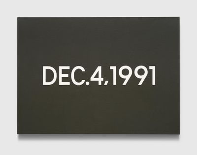 For On Kawara It Was a Productive Day